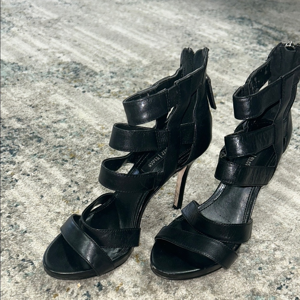 White House Black Market Black Stiletto Heels